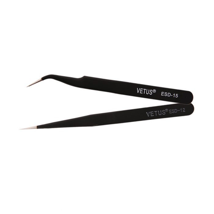 Top quality eyelash tweezers for eye lashes JH96